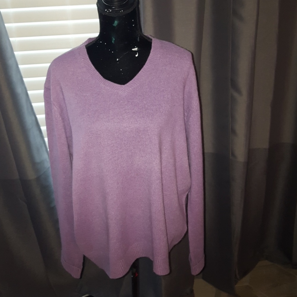 Purple sweater